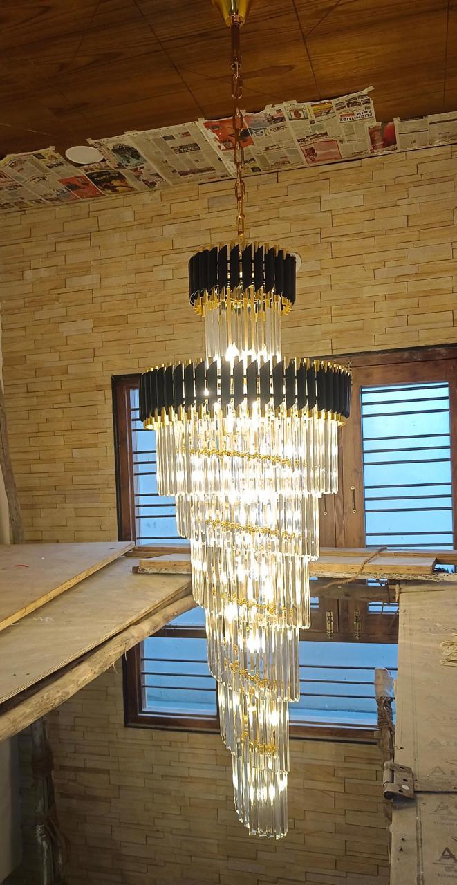Modern silver chandelier decorative Bangalore
