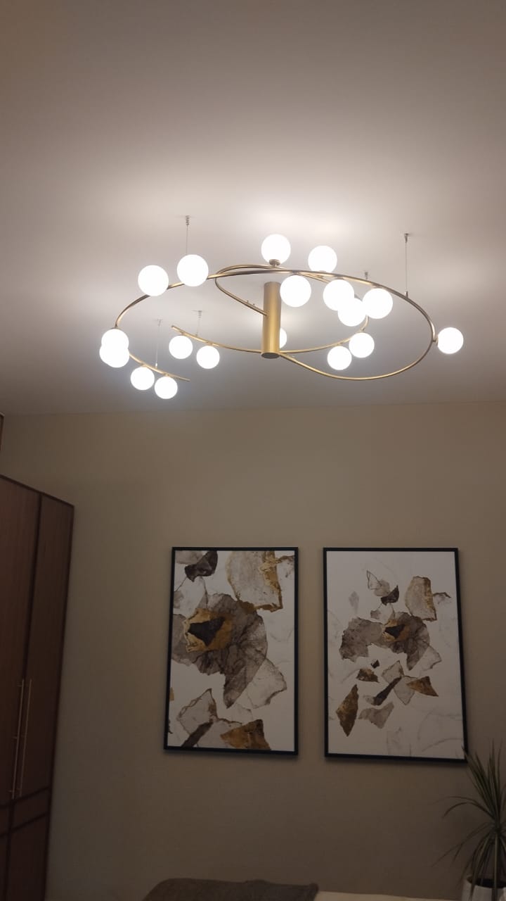 Entryway statement chandelier residential Bangalore