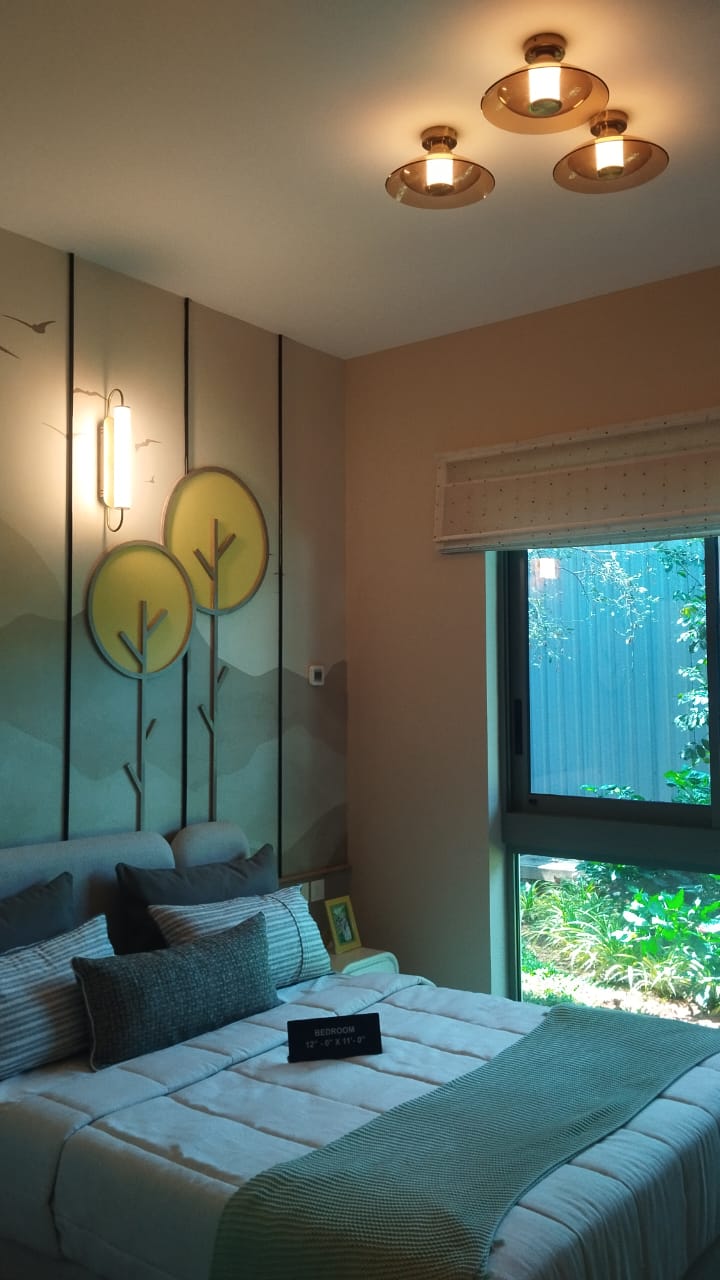 Home library accent lighting design Bangalore